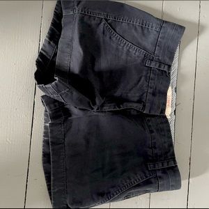 J Crew Navy Chino Shorts Size 0
